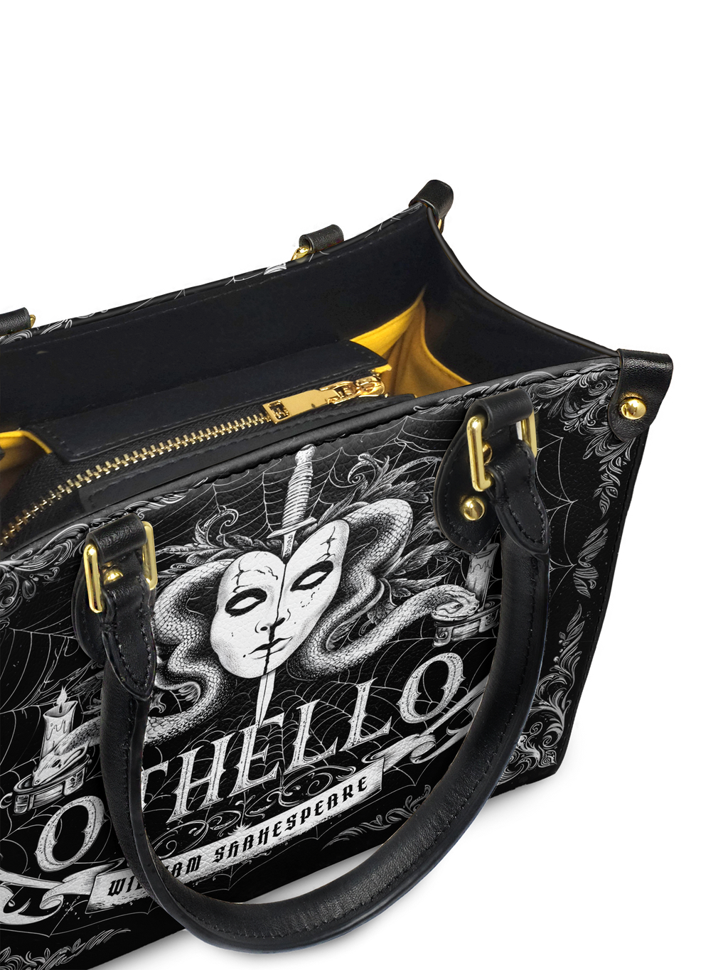 "Othello" Small Leather Handbag