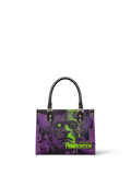 "Frankenstein" Lablight Violet Small Leather Handbag