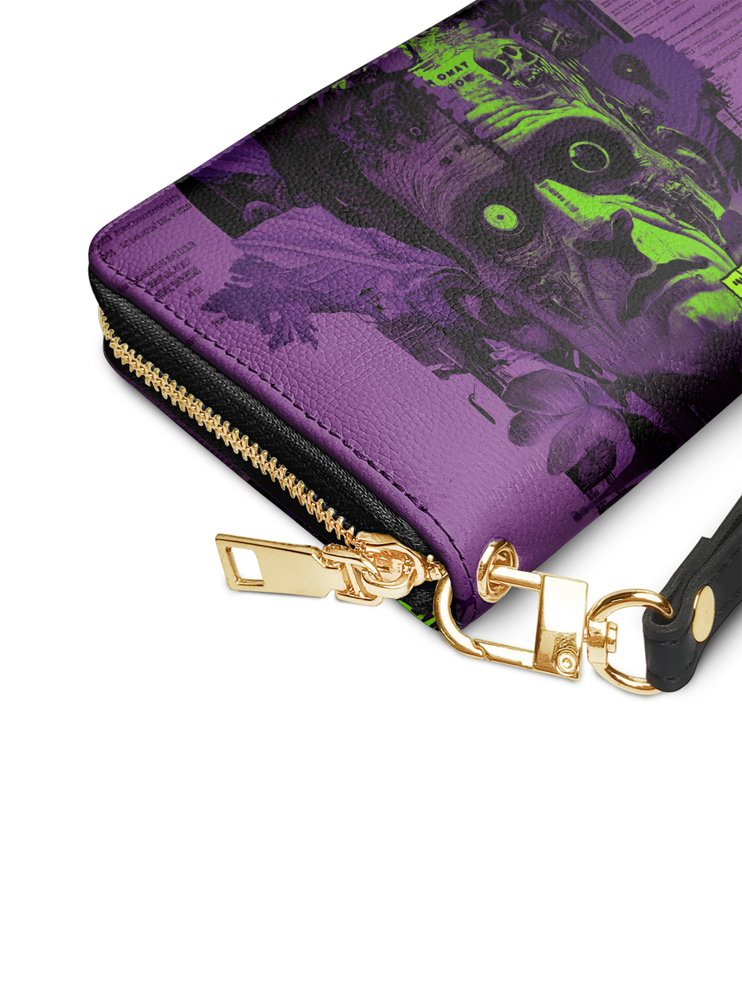 "Frankenstein" Lablight Violet Wallet