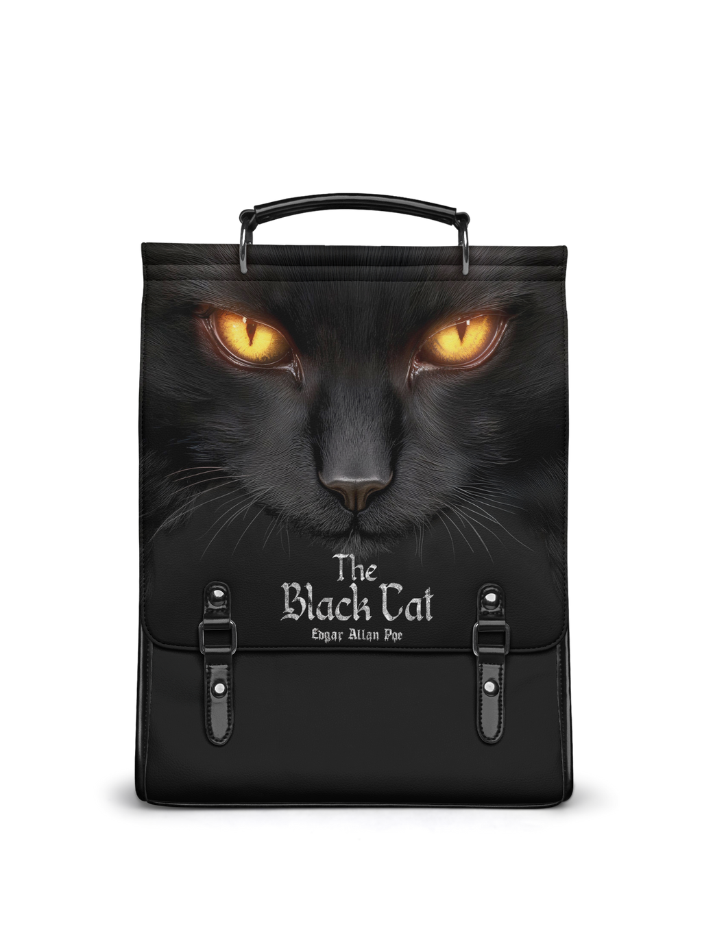 "The Black Cat" Leather Backpack