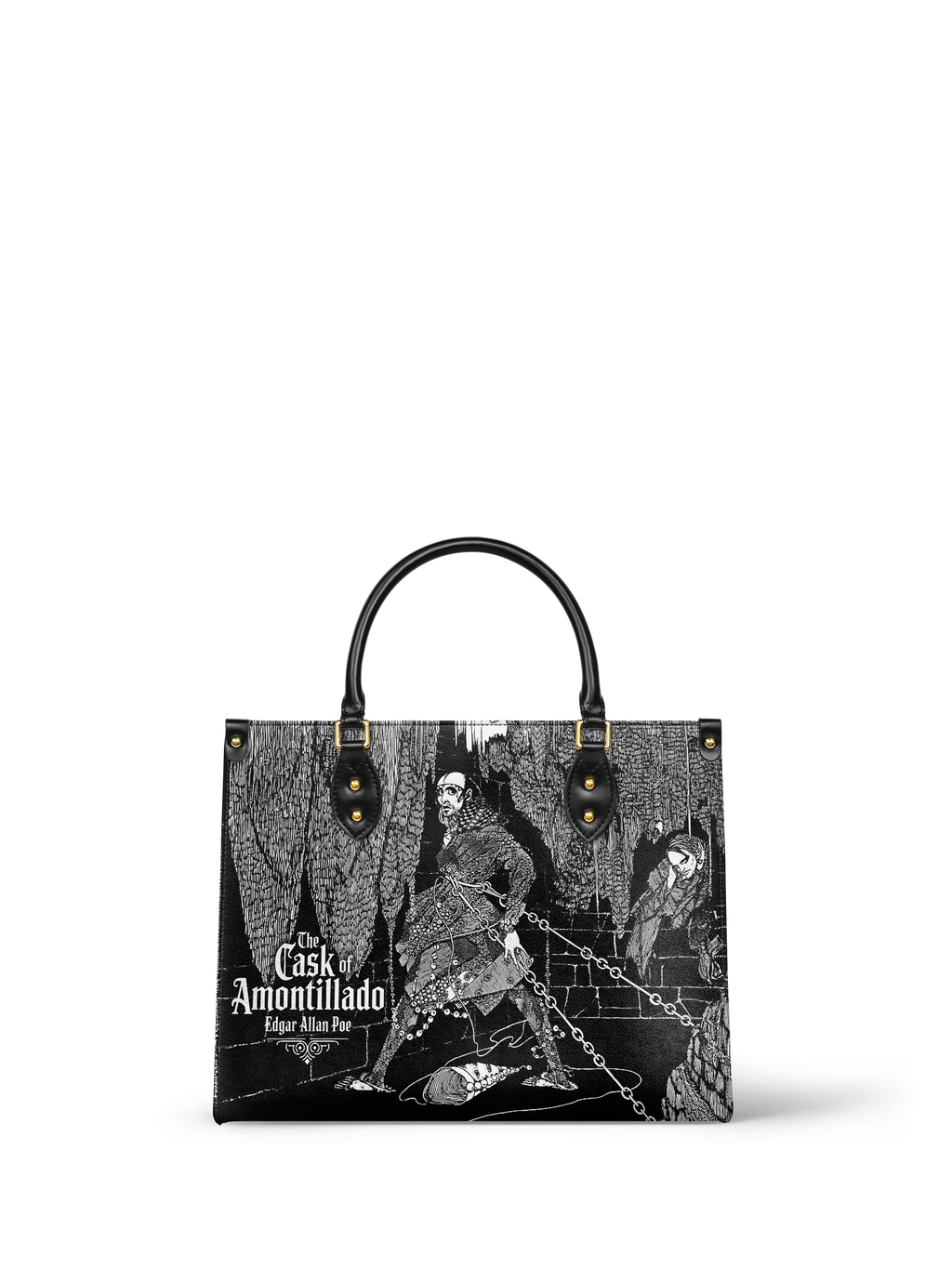 "The Cask Of Amontillado" Leather Handbag