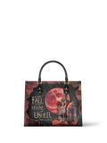 "The Fall Of The House Of Usher" Leather Handbag