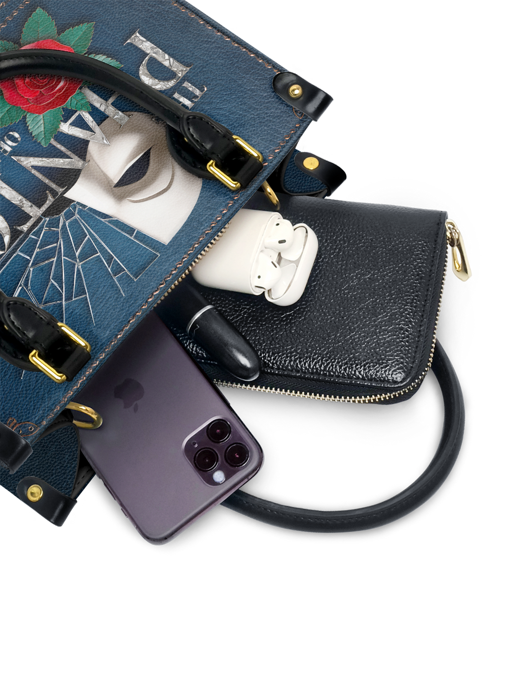"The Phantom Of The Opera" Small Leather Handbag