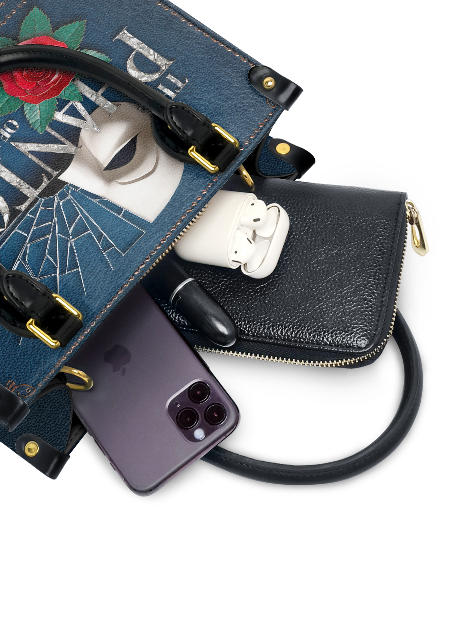 "The Phantom Of The Opera" Small Leather Handbag