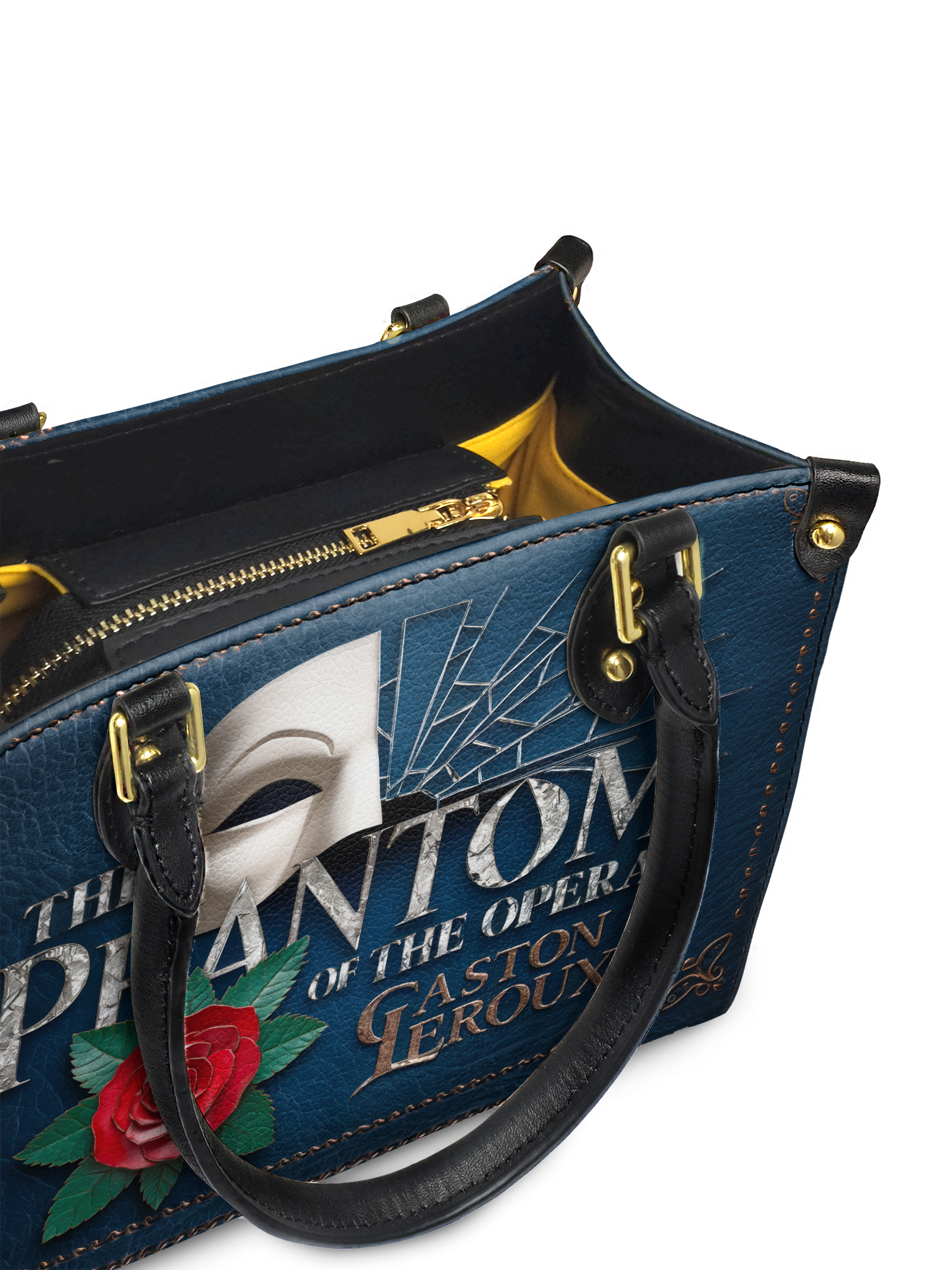 "The Phantom Of The Opera" Small Leather Handbag