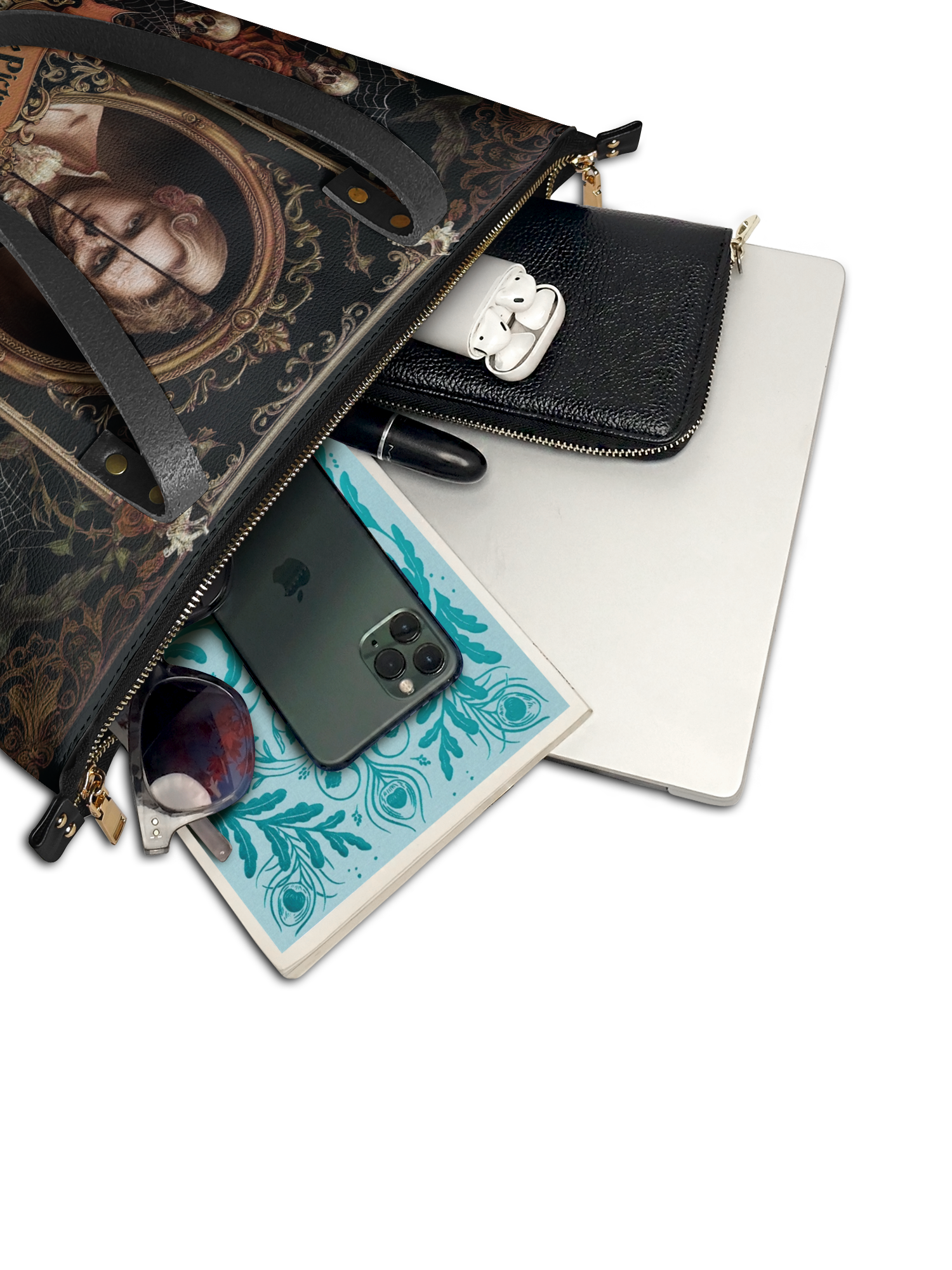 "The Picture Of Dorian Gray" Leather Tote Bag