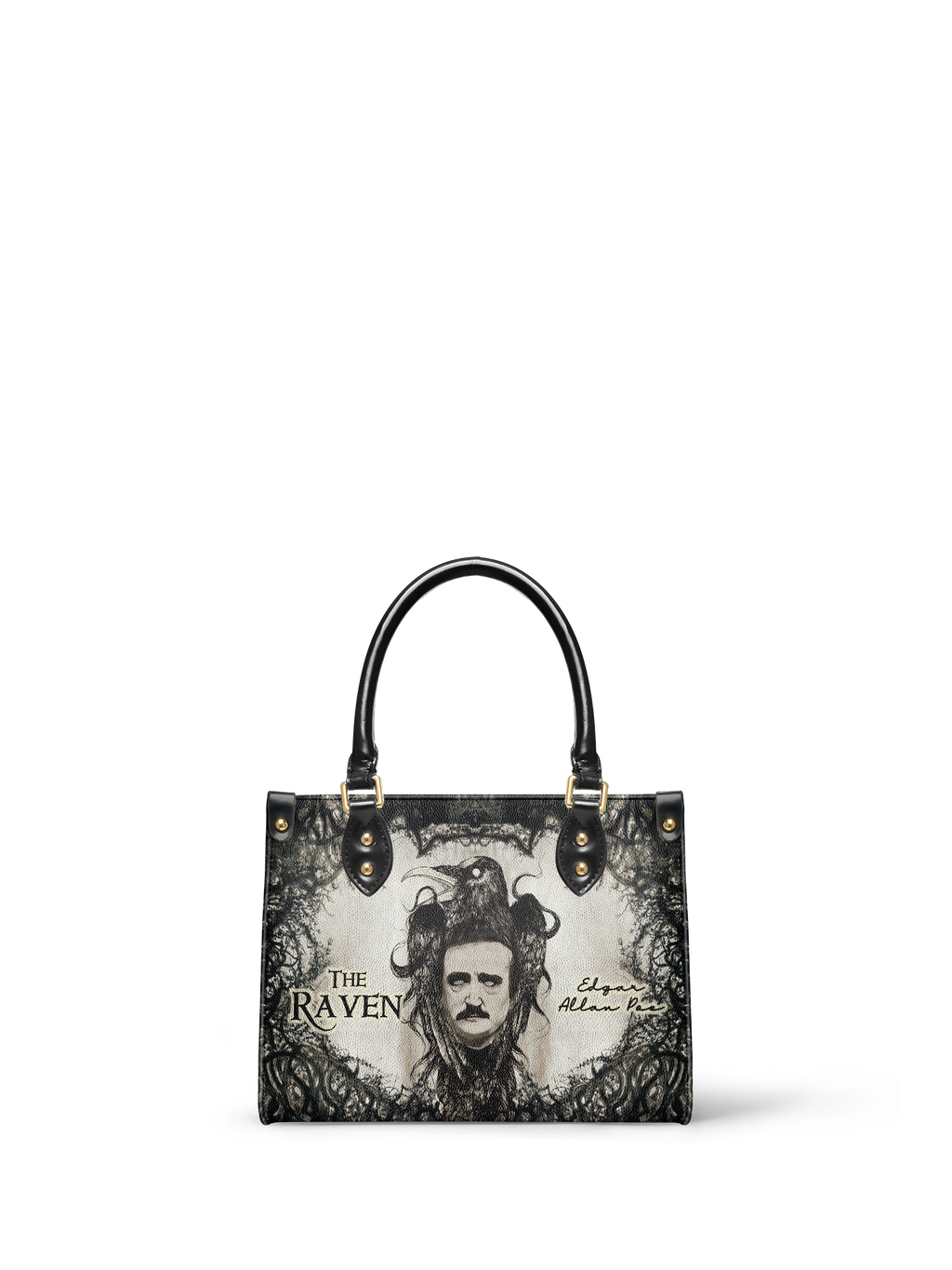 "The Raven" Small Leather Handbag