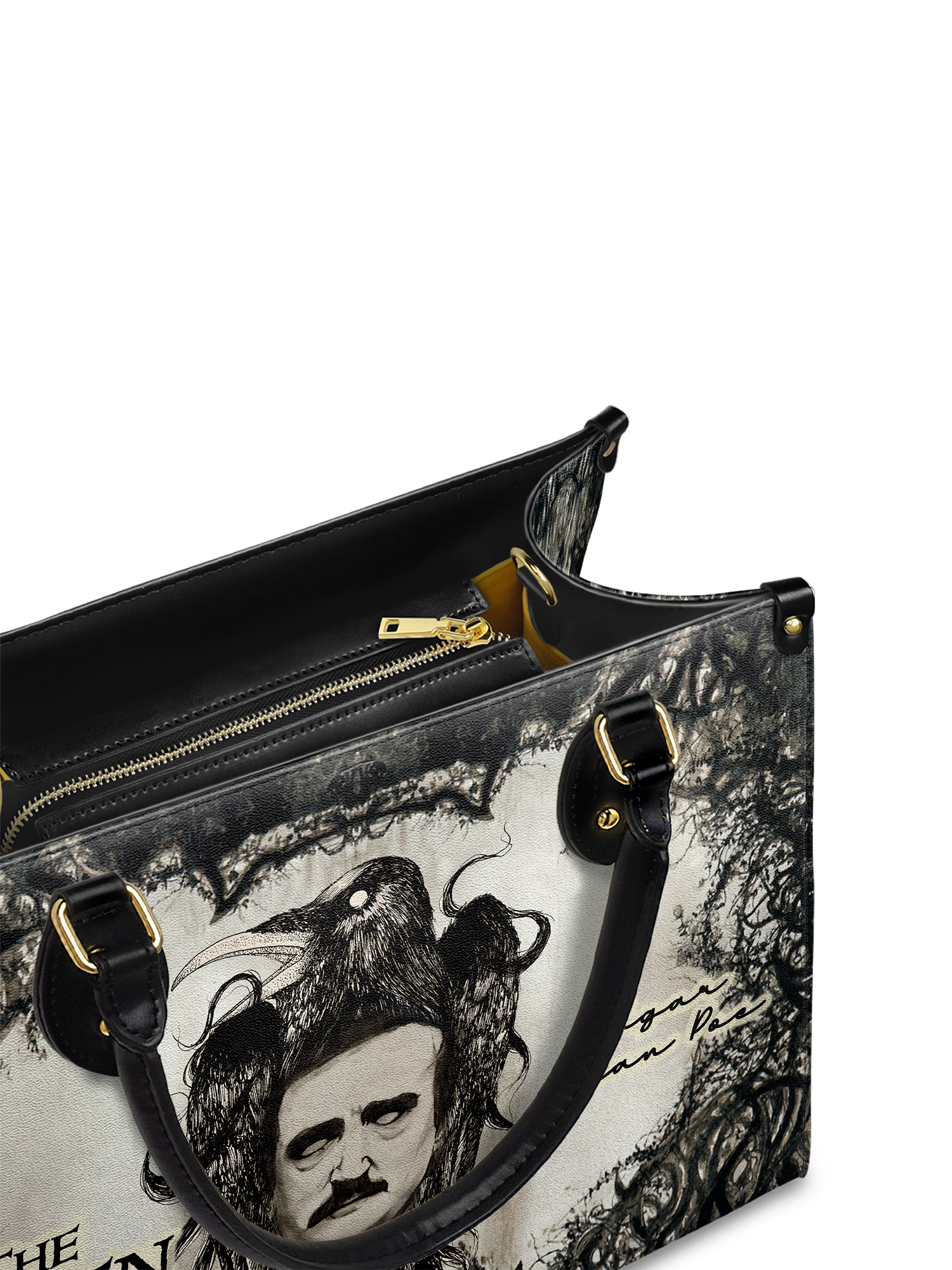 "The Raven" Leather Handbag