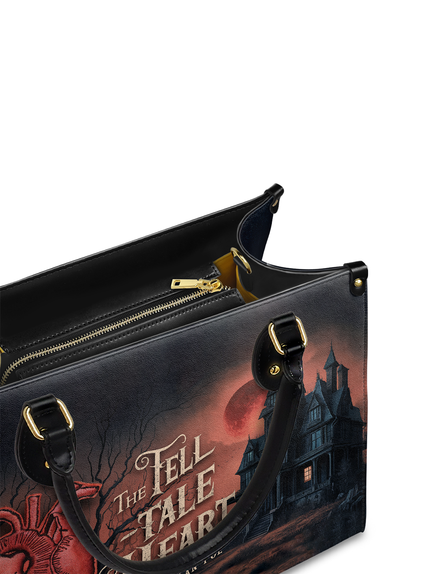 "The Tell-Tale Heart" Leather Handbag