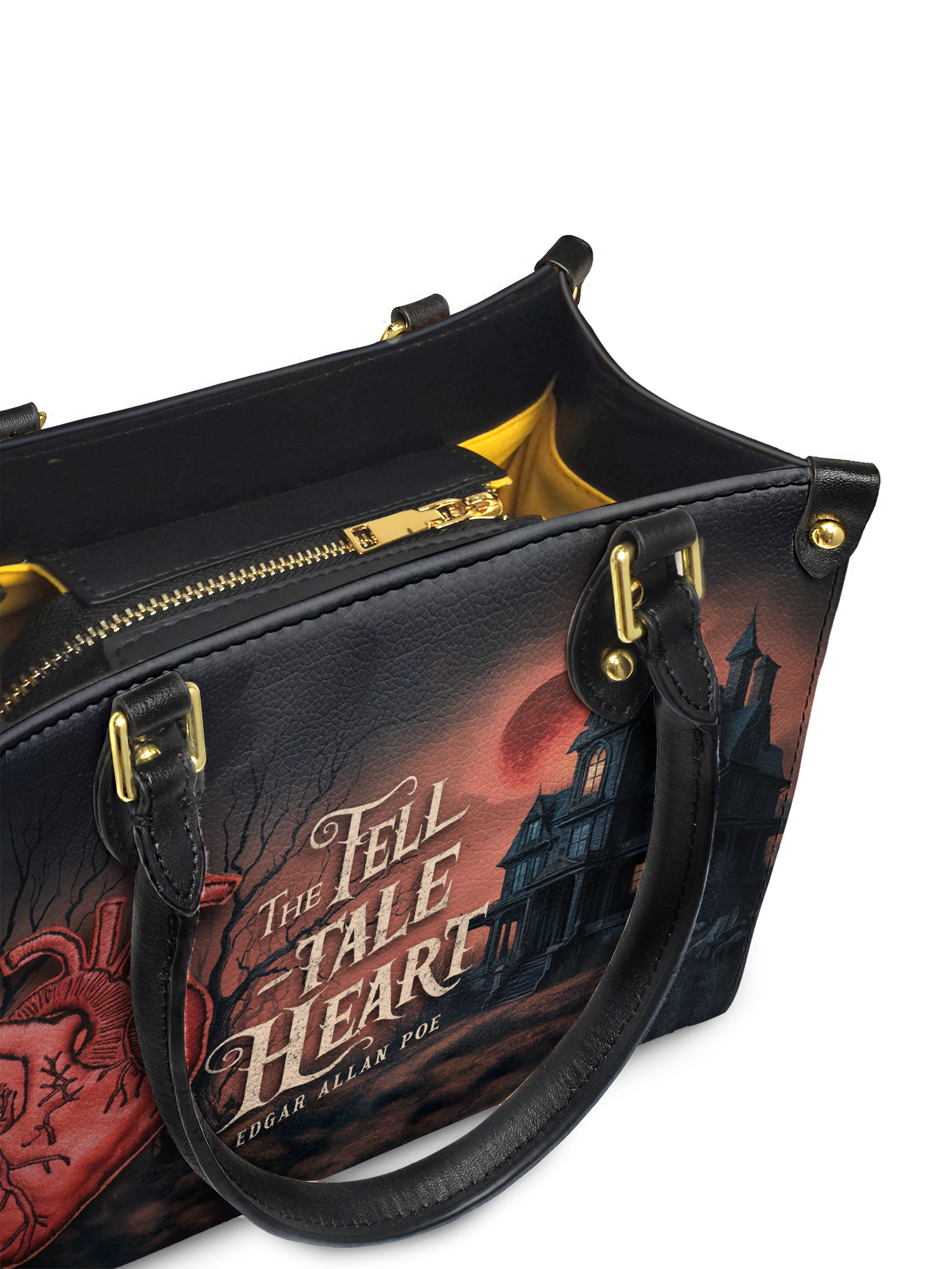 "The Tell-Tale Heart" Small Leather Handbag