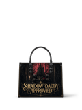 “Shadow Daddy Approved” Empty Throne Leather Handbag