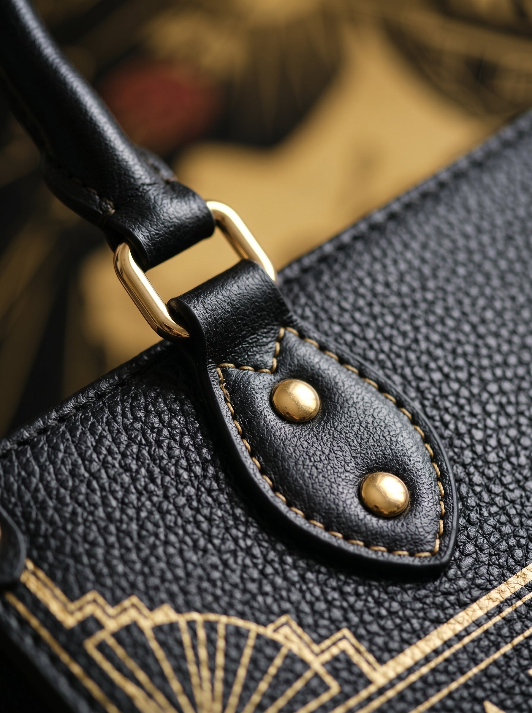 “Sworn Enemies (Allegedly)” Deco Duel Leather Handbag