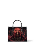 “The Moon Chose Me” Antlered Witch Leather Handbag
