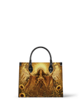 “The Sun Chose Me” Solar Sovereign Leather Handbag