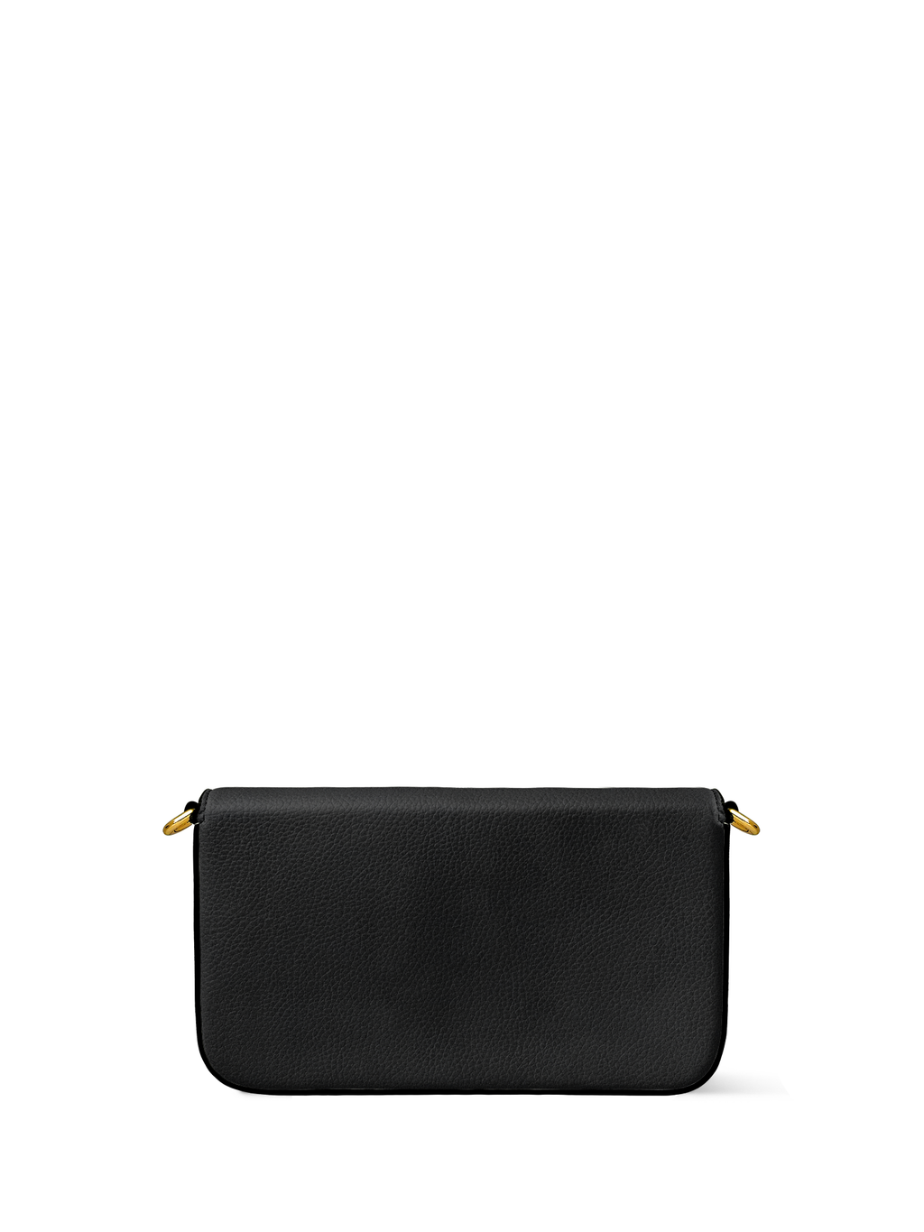 Lovecraftian Black Envelope Chain Crossbody Bag
