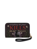 "Kills Beautifully" Witch Garden Long Wallet