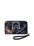 "Born of Night and Stars" Celestial Long Wallet
