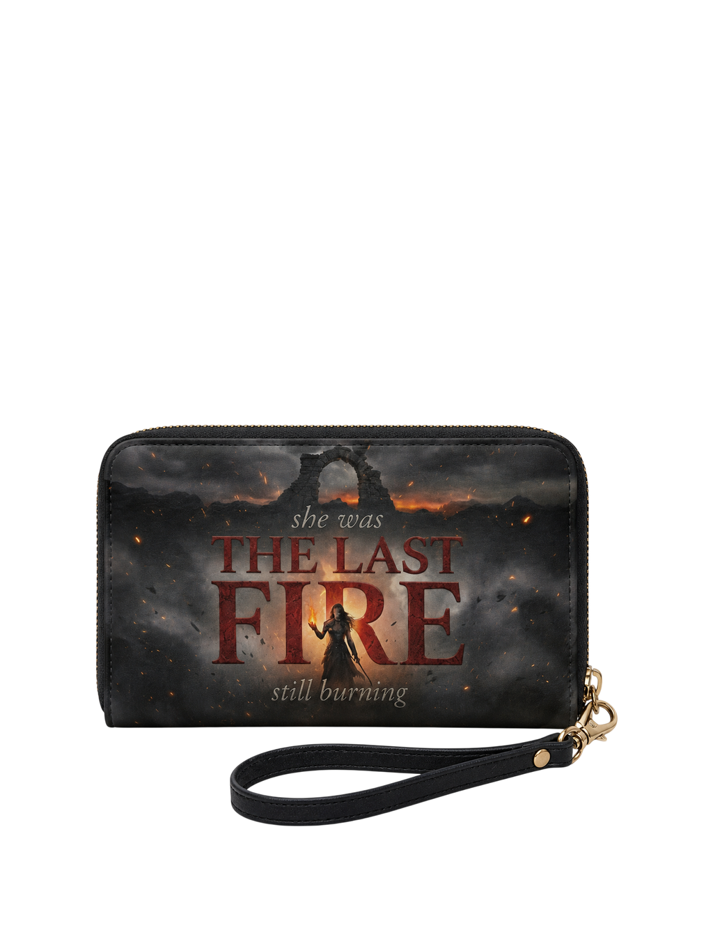 "The Last Fire (Still Burning)" Warrior Long Wallet