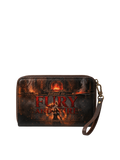 "Forged in Fury and Fire" Blacksmith Warrior Long Wallet