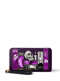 "The Codex of Gothic Tales" Violet Echo Wallet
