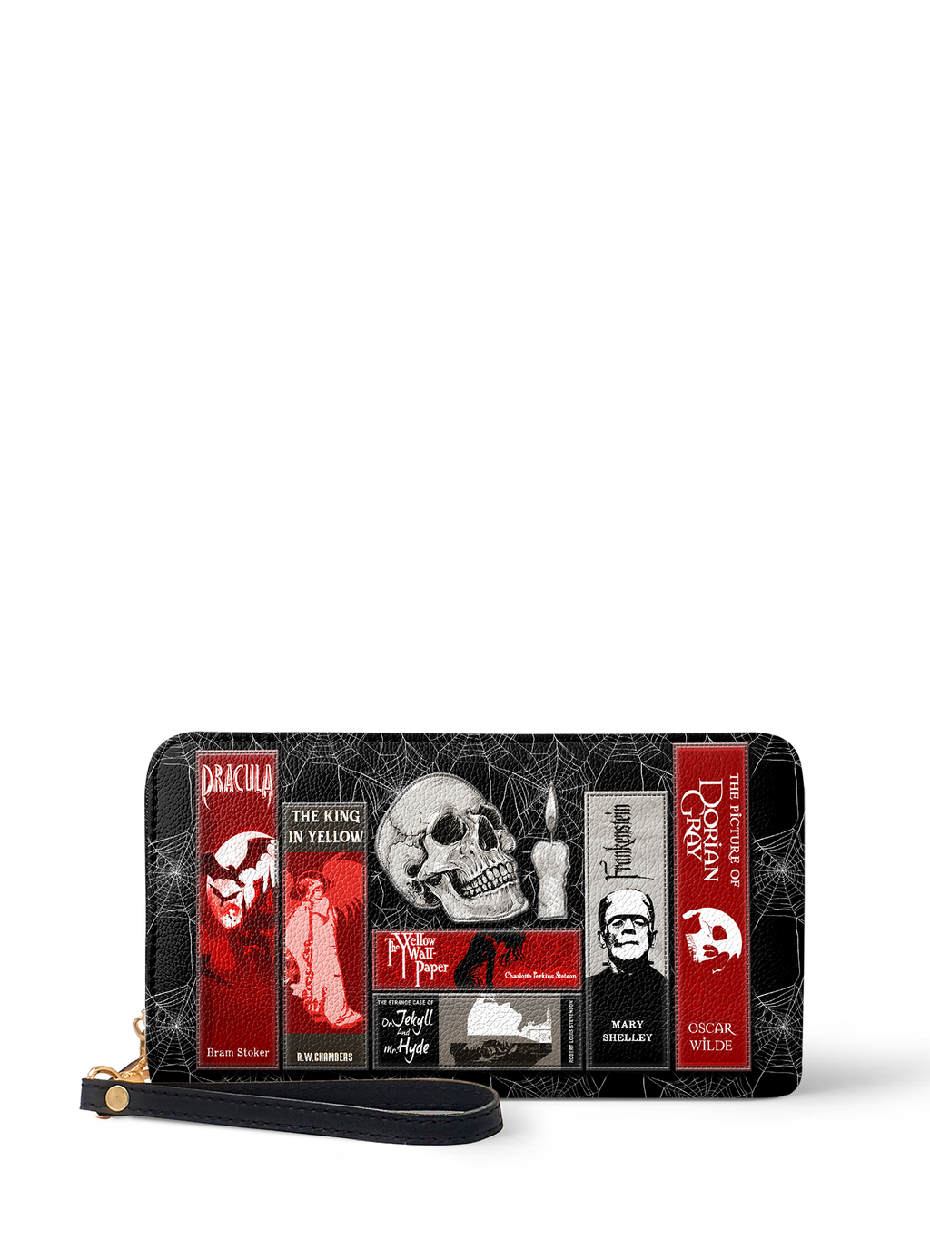 "The Codex of Gothic Tales" Black Widow’s Kiss Wallet